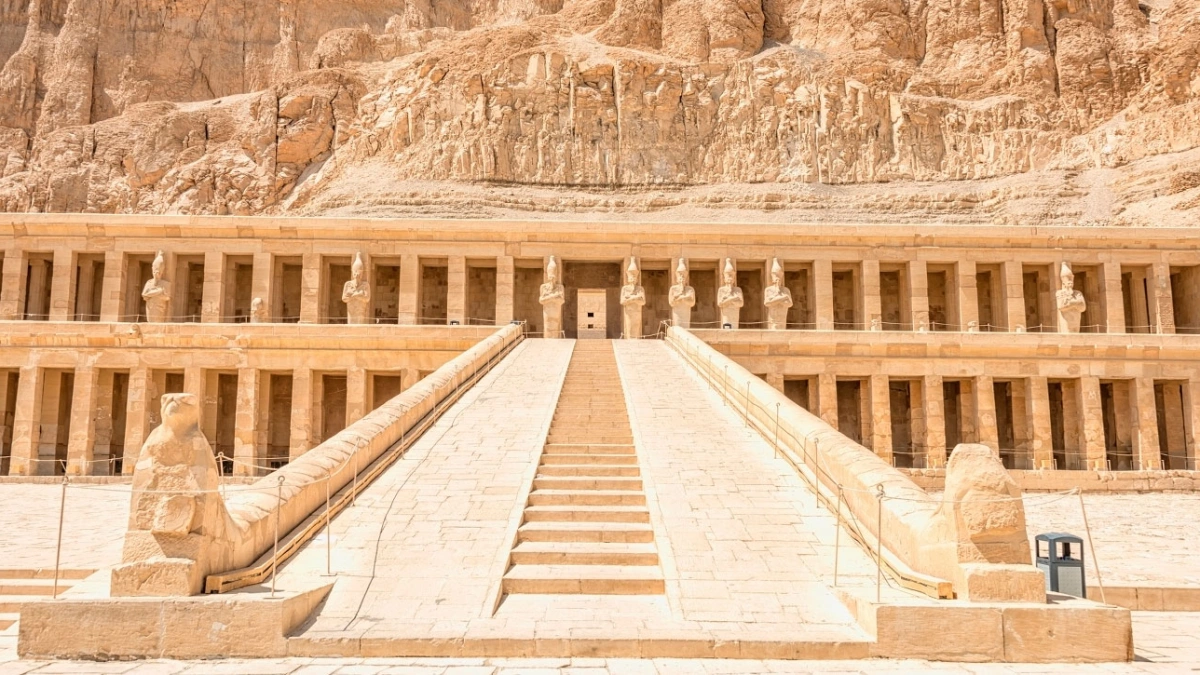 Totentempel der Hatschepsut in Luxor, Ägypten