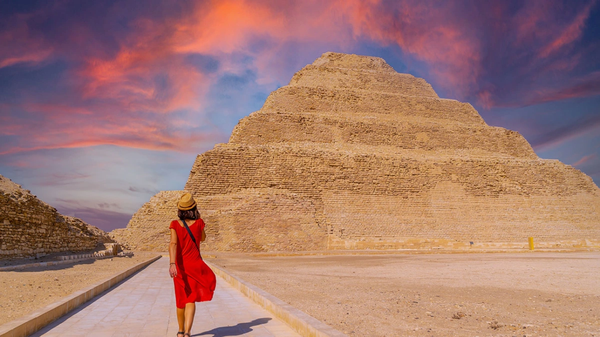 Djoser Pyramide von Sakkara