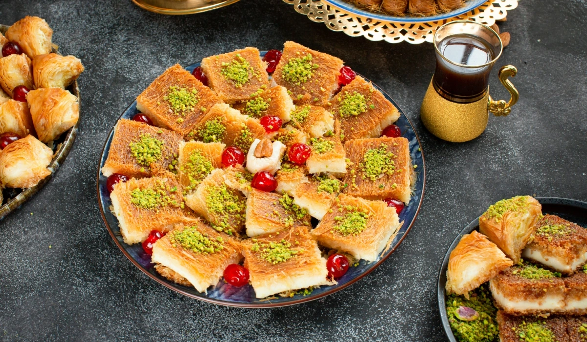 Konafa - Egyptian Food - Mediterranean and Middle Eastern Wedding Foods