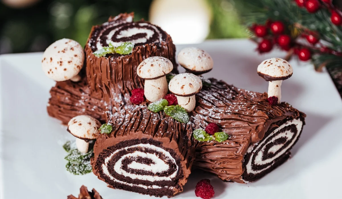 bûche de Noël - Christmas Food
