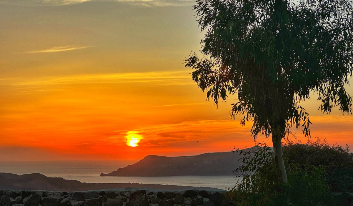 Sunset at Santorini