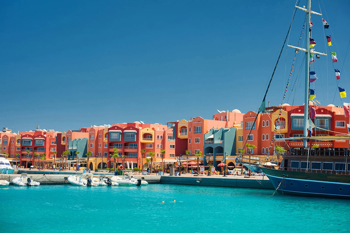 Hurghada ein paradiesischer Traumstrand am Roten Meer