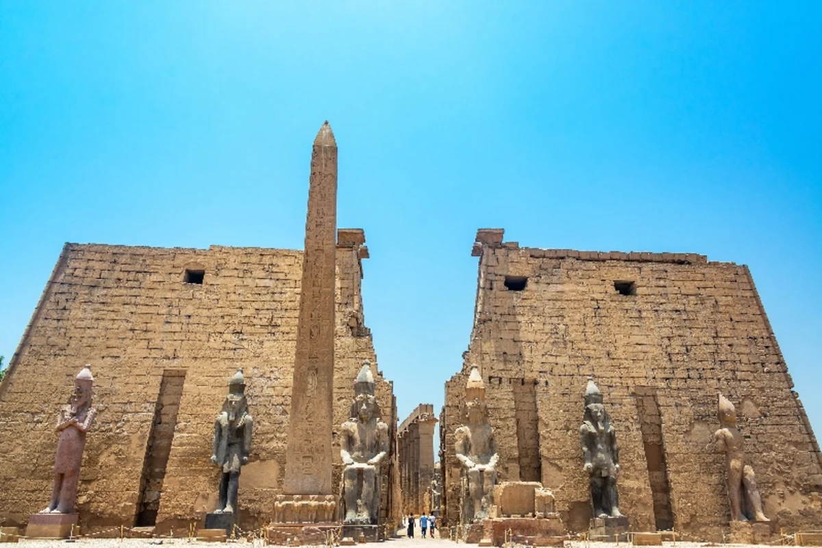 Luxor Tempel in Oberägypten