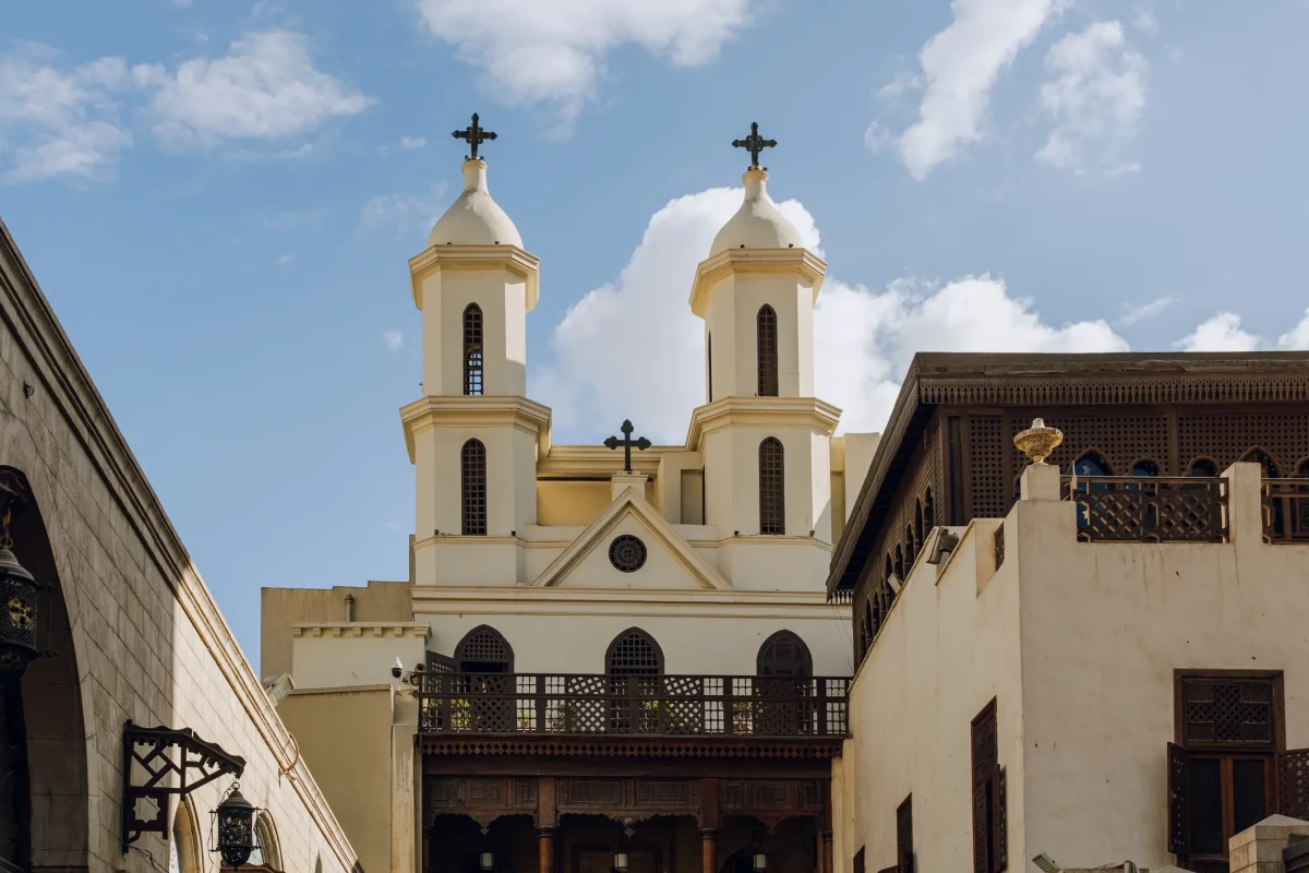 Hanging Church in Old Cairo visited during the Holy Family tour through Egypt