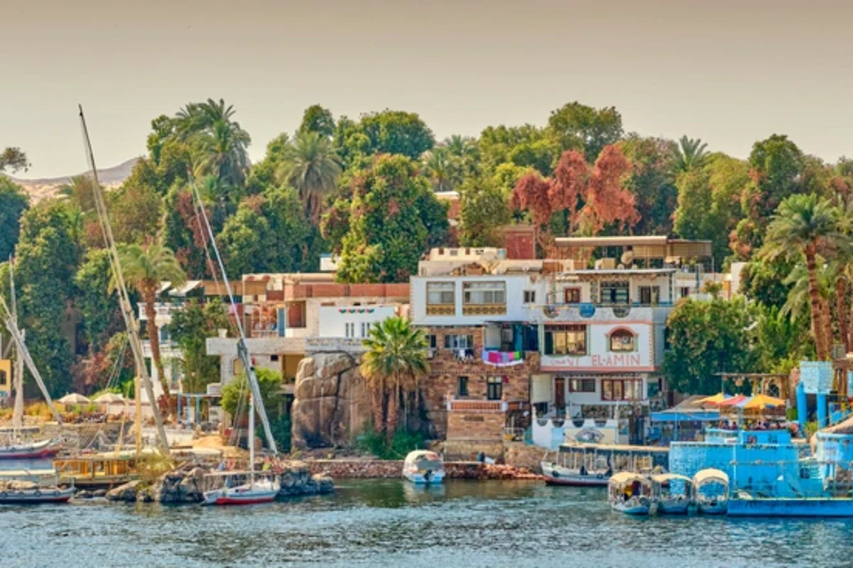 Egypt Nile river cruise landscape, Egypt Tour with Nile Cruise