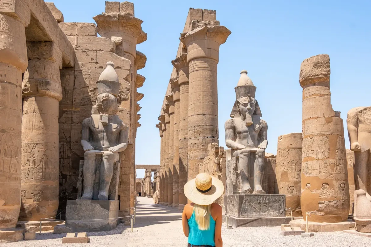 Luxor Temple during the guided Luxor East Bank tour