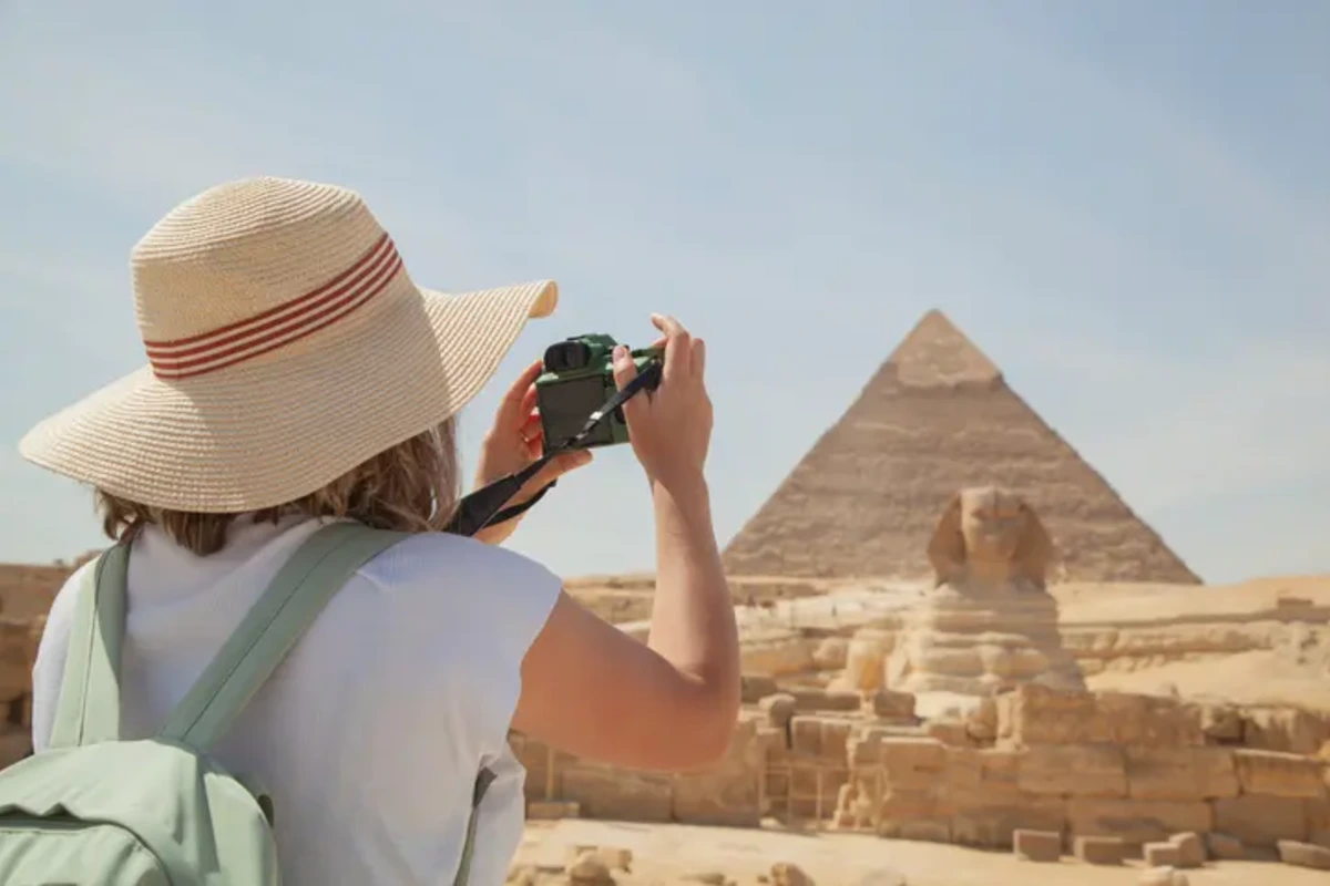 Great Pyramids of Giza visited during a luxury tour of Egypt through Cairo, Luxor and Aswan