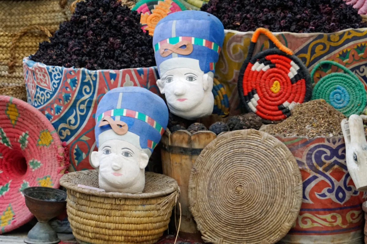 Traditioneller Markt in El Quseir in Ägypten