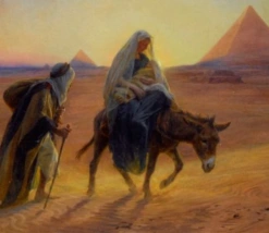 la sainte famille en egypte