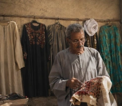 habit traditionnel egyptien