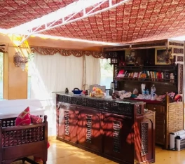 Crociera sul Nilo di Lusso, l'angolo del caffè a bordo