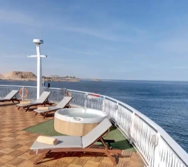 sun deck, navigazione lago nasser