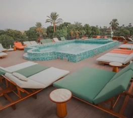 La PIscina della Crociera MS Lady Mary, crociera luxor assuan