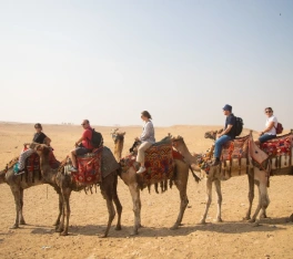 Egitto crociera sul Nilo e Cairo offerte, un gruppo alle piramidi di Giza