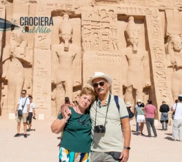 I Nostri Clienti ad Abu Simbel, tour cairo e crociera sul nilo