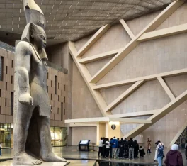 Il Grande Museo Egizio, capodanno al cairo