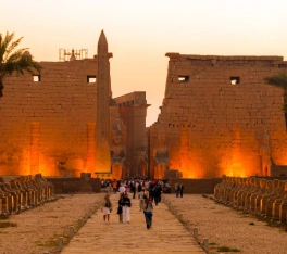 El Templo de Luxor durante su visita en el viaje a Egipto con Abu Simbel