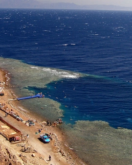 agujero azul, dahab