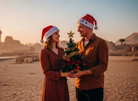 noël en égypte