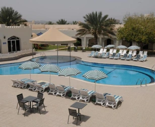 Pool of Falaj Daris Hotel