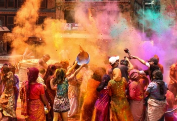 Viaje Festival Holi En India
