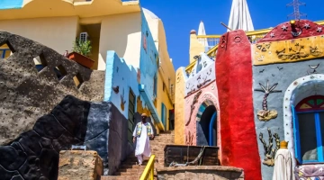 Uomo nel Villaggio Nubiano