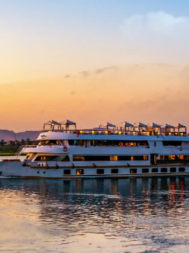 Río Nilo y Crucero al atardecer en Asuán