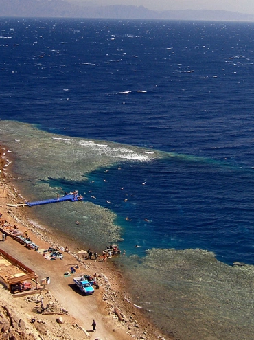 agujero azul, dahab