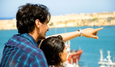 Pareja viajando a El Cairo y Alejandría 