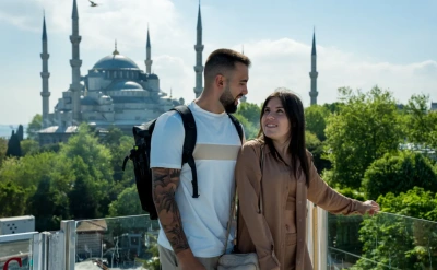 una coppiaad istanbul , istanbul tour