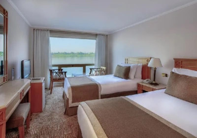 una cabina a bordo di iberotel crown emperor , viaggio sul nilo