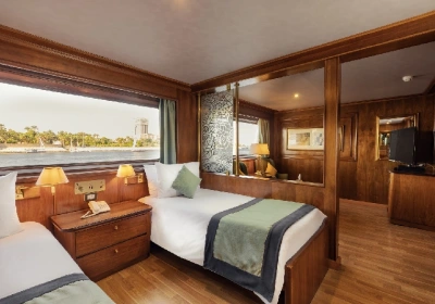 Una cabina, nave crociera sul nilo