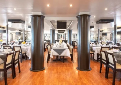 il ristorante, crociera sul nilo di lusso