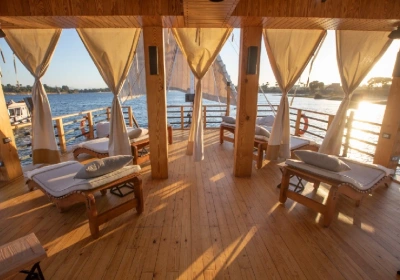 Crociera sul Nilo in Dahabeya,  Il bagno della crociera 