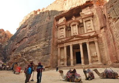 petra in giordania, egitto e giordania