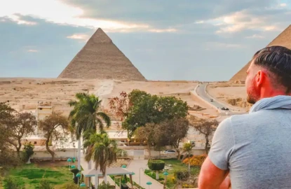 Piramidi Giza in Egitto