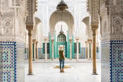 una turista a casablanca, tour marocco 5 giorni