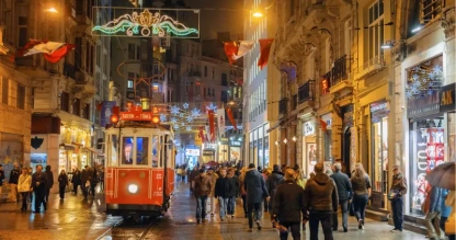 Le strade in Turchia a capodanno, Turchia capodanno