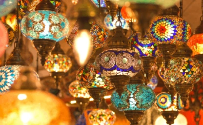 Vibrant Decorations of Ramadan In Egypt