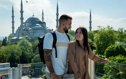 una coppiaad istanbul , istanbul tour