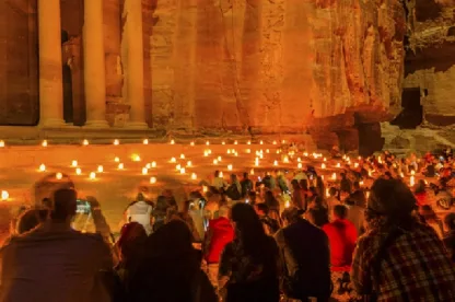 Petra by Night Petra by Night
