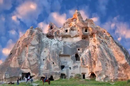 Formazioni geologiche uniche in Cappadocia, Cappadocia turchia