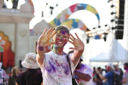 holi, festa dei colori india holi, festa dei colori india