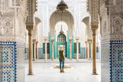 una turista a casablanca, tour marocco 5 giorni