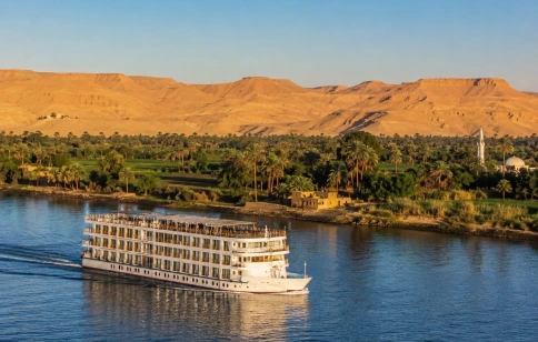 Nile River Cruise at Golden Hour, Cairo and Nile Cruise Package