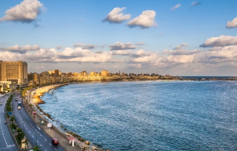Vista del puerto de Alejandría,  Viajes a el Cairo Todo Incluido