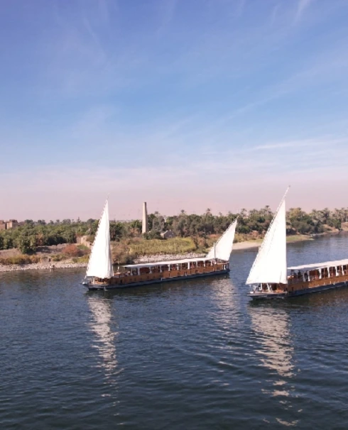 Dahabiyas de Nuun et Nuut sur Nil