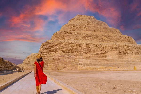 Djoser Pyramide von Sakkara