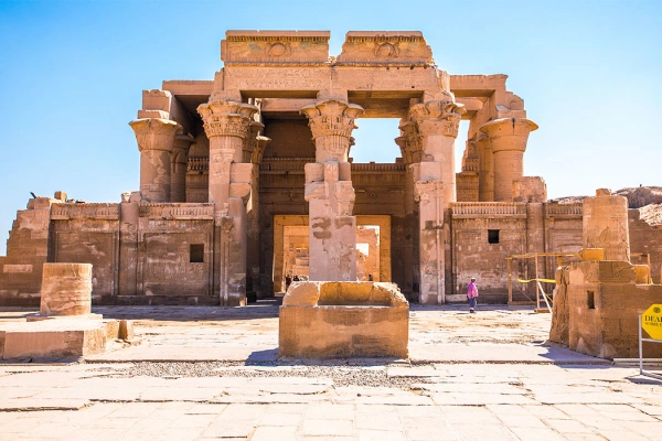Tempio di kom ombo in Egitto