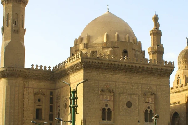 La moschea dall’esterno, moschea del sultan hassan